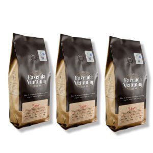 Kit Café Torrado e Moído Veneto pct 250g (3un)